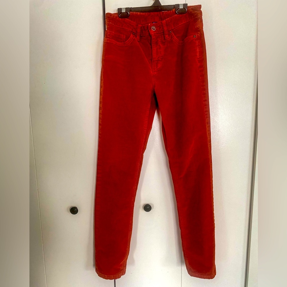 Patagonia Organic Cotton Burnt Orange Corduroy Jeans Women’s Size 27 (4) - Used